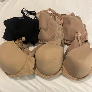 6 nursing bras - Le Mystere & Soma. 34DDD, 34G